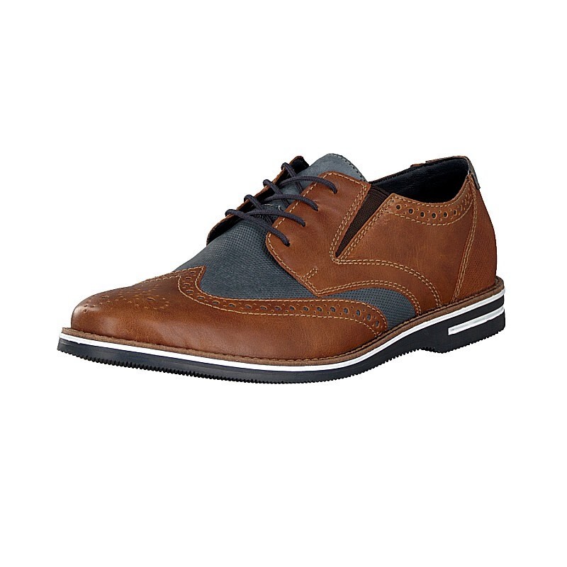 Rieker 12520 Mens Brown Lace Up Shoes (7038-105)